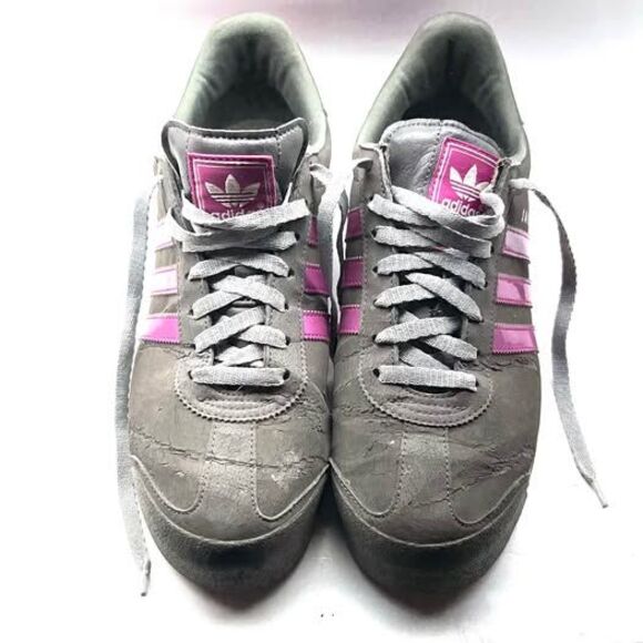 Adidas Original Samoas size 9 women’s dark grey and white - Picture 3 of 9